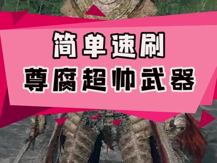 #艾尔登法环 #老头环 #攻略
尊腐骑士套装怎么拿?