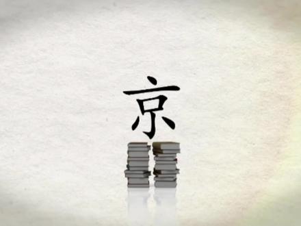 #每日一字 每日一字,与字成说!“京”