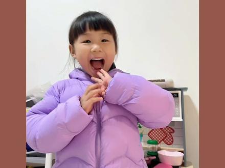 保暖又好洗,才是幼儿园实用穿搭!#贝肽斯抗菌绒羽绒服 #儿童羽绒服 #90后带娃