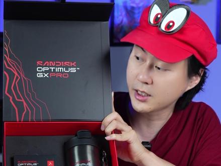 闪迪OPTIMUSGX Pro8100来了! #马冬梅diy电脑 #闪迪 #SN8100 #电脑测评