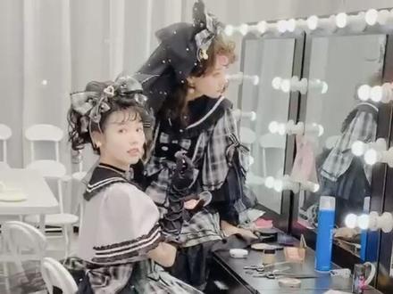 #洛丽塔lolita #lo裙 #lo娘日常 全全太太的拍摄花絮小视频来 #昭和歌姬 预约中!