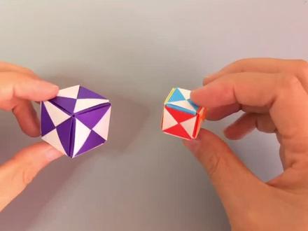来折个骰子玩!#折纸 #手工