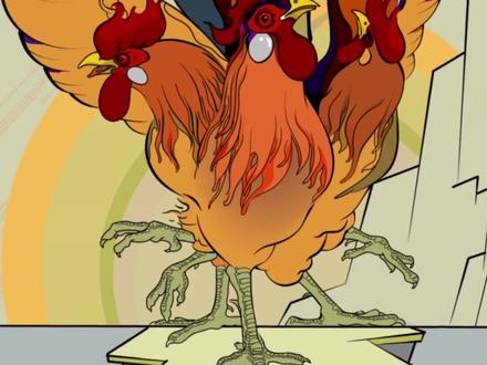 乱画三千—画个山海经里的内卷之王 #绘画 #绘画过程 #摸鱼 #日常瞎画 #手绘 #板绘 #接稿