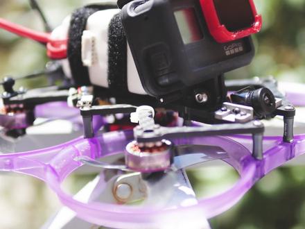 FPV//3.5寸专业拍摄机的最佳解决方案?怪象XI35Pro搭载GoPro7测试,无增稳