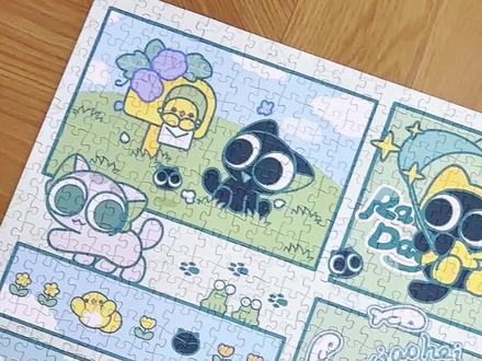 宅家搭子罗小黑🐾我将永远拥护猫门!
#罗小黑战记 #罗小黑 #谷子开箱 #拼图 #大人也要玩玩具