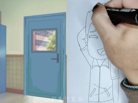 看动画学画开心锤锤#动漫#动画#绘画#儿童动画