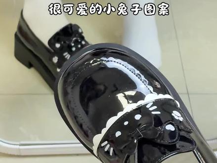 黑色制服鞋真的好百搭!#原创设计#lo鞋#制服鞋