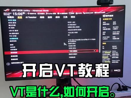 开启VT中文版+英文版,超详细教程,一学就会。#VT #电脑教程#手游