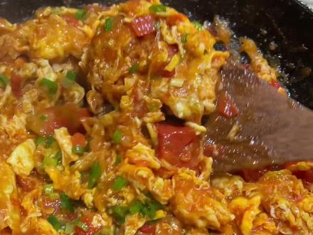 番茄炒蛋,村驴的方法真的真香