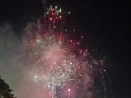 来咯来咯,海天公园一起看烟花#过年看烟花