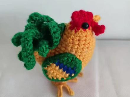 小公鸡教程一#钩针教程