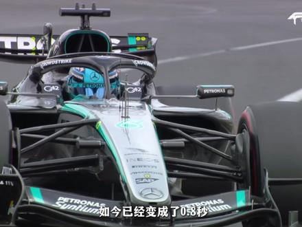 逐帧解析:拉塞尔如何拉开0.7秒的优势 #F1 #拉塞尔 #哈贾尔 #澳大利亚大奖赛 #围场内外
