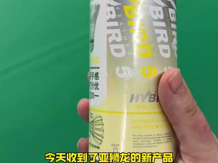亚狮龙新球HYBIRD5,飞行很稳,耐打不错,期待有亲民的价格!