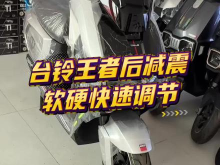 台铃王者 后减震软硬快速调节#知识分享 #开年骑台铃#百万好车火眼苍穹#大吉大利台铃年#台铃王者