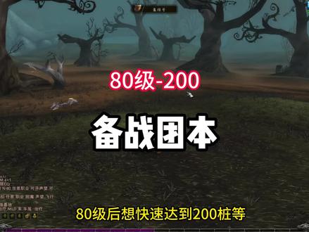 80到200装备团本#魔兽时光服 #时光服团本