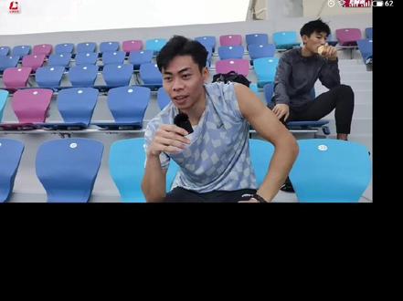 笑死我了真就没人愿意被冬日娜采访呗😂#陈佳鹏 #陈冠锋 #钻石联赛厦门站 #冬日娜采访
