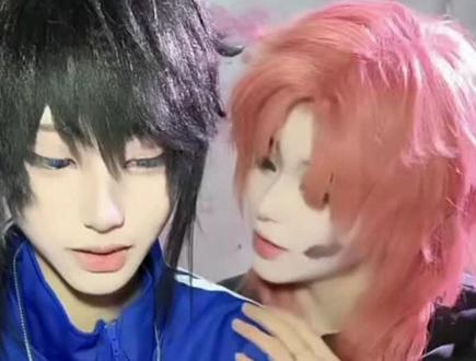 #呦鸟 #锖义cp #7199 小情侣之间的升温小游戏 锖兔@小鸟 义勇@小呦