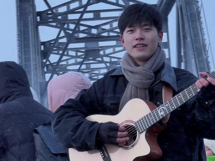 在零下20几度的哈尔滨唱歌是一种什么体验 #伊瑞斯吉他