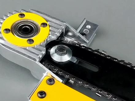 #五金工具 #我是自然课代表 电链锯可以用电圆锯改装,你还不知道吗?