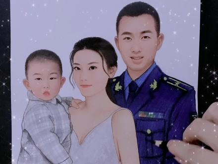 29岁的年纪,恭喜大哥喜提二毛一,你永远都是我们娘俩的骄傲。#家属院的日子 #画画 #兵