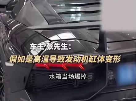 700万大牛被干废,暴力审车何时休? #老谭喷车