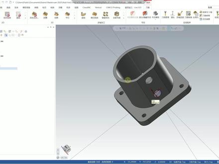 MastercaAi自动编程演示 在Mastercam上安装Cloud NC 的CAM Assist Ai编程插件,进行全流程Ai编程展示,AI时代效率革命利器,工程师将从繁琐的参数配置设置转化为专注于工艺优化和效率提升,从而实现降本增效效率倍增! #Mastercam #CloudNC #CAMAssist #Ai编程插件 #Mastercam
