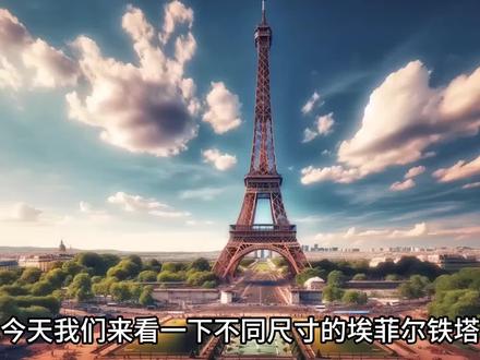 乐高最大与最小埃菲尔铁塔MOC对比 #乐高 #埃菲尔铁塔 #MOC #对比
