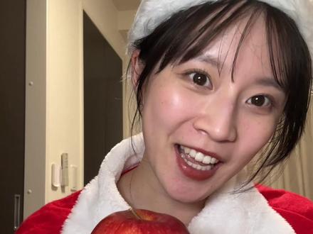 【演员汐佳】祝圣诞节快乐🎄🧑🎄 我也给您们🍎🍎🍎#圣诞节 #甜妹 #外国人在中国 #演员 #日语