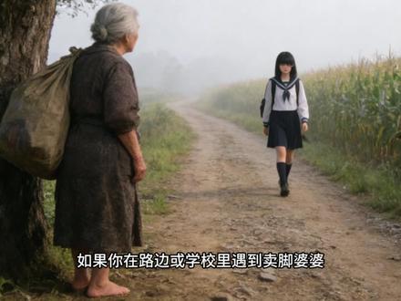 学校后院的卖脚婆婆!演绎剧情,仅供娱乐!封面与图片由Ai生成!
#都市怪谈#搞笑#姐妹日常#学校