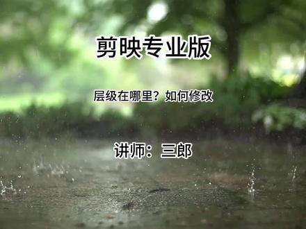 剪映专业版层级在哪里?如何修改?操作电脑版剪映的过程中遇到任何问题,欢迎在视频下方留言#剪映专业版 #剪映专业版层级 #剪映专业版教程 @抖音小助手