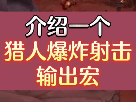 学会434输出手法,让DPS提升一个档次,猎人的福音来了#怀旧游戏#魔兽世界#巫妖王之怒#陪玩游戏#wlk怀旧服