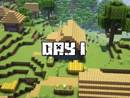 我的世界作为钻石傀儡生存一百天!