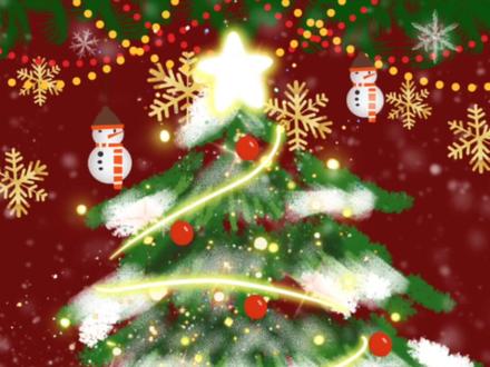 快艾特他给你学画圣诞树!手残党必备教学#醒图一下 #备忘录手绘圣诞树 #p图