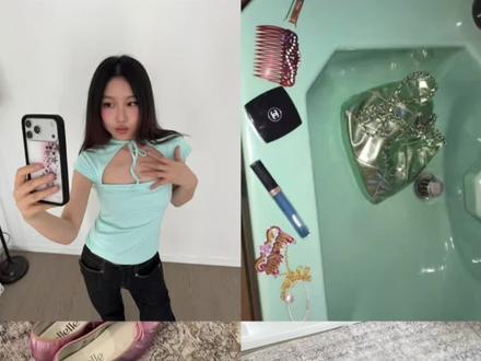 好美丽的夏日单品~ #时髦精 #夏日穿搭 #薄荷曼波 #今天穿什么