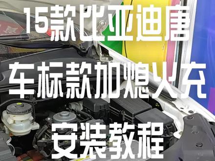 15款比亚迪唐车标款加熄火充