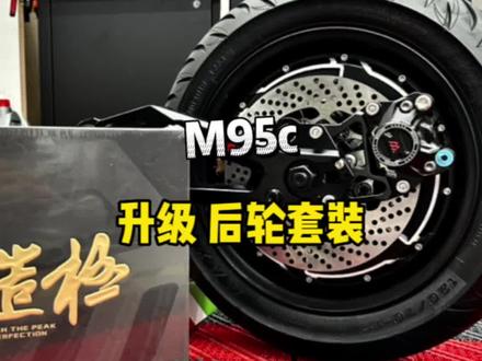 m95c升级后轮套装 #九号m95c #改装案例 #骑帅不骑快