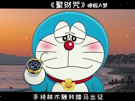 《聚财咒》急急那如律令 嘛咪贝贝哄 #哆啦A梦 #翻唱 #抽象 #急急如律令 #音乐种草计划