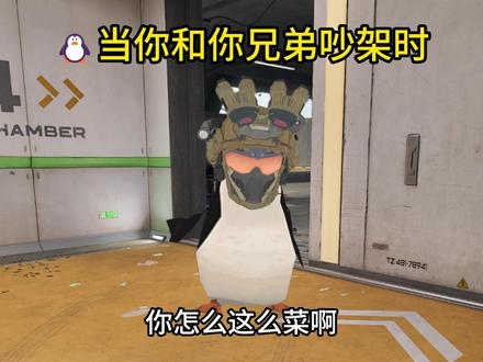 🐧当你和你兄弟吵架时 #抽象 #三角洲 #小剧场