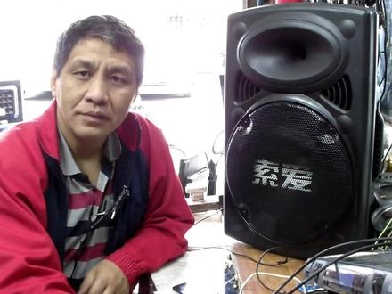 索爱户外音箱,放音正常,插话筒没反应是哪里坏了呢? #功放音响