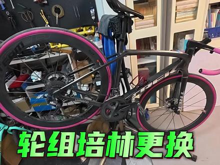 公路车轮组更换陶瓷培林#自行车维修 #献县铁骑 @献县杨晴