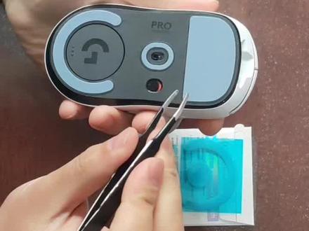 虎符脚贴 换脚贴 gpw鼠标 狗屁王脚贴#教程 #黑科技