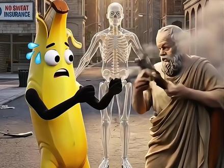 如果你和苏格拉底一起玩《堡垒之夜》 #科普 #堡垒之夜 #射击游戏 #苏格拉底 #抽象