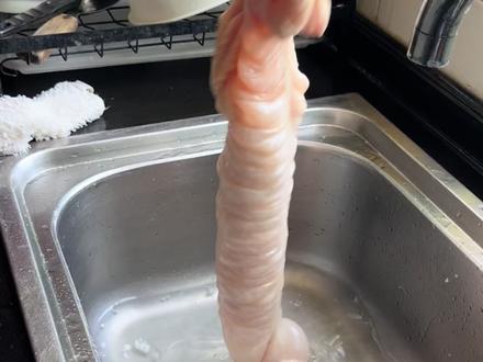 猪大肠清洗详细步骤#备年货 #囤好货过大年 #猪大肠 #猪大肠清洗教程 #洗猪大肠