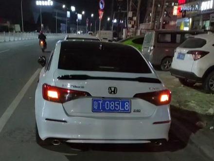 把这个后转向灯换成流水灯就完美了#十一代思域