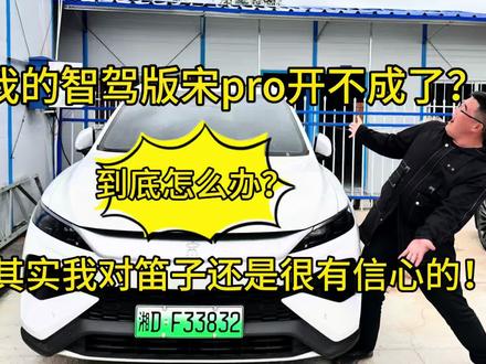 什么?我的智驾版宋pro开不成了?其实我对笛子还是有信心的! #比亚迪 #宋pro