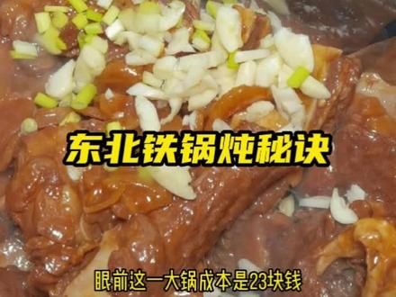 没有开玩笑,最后那段才是铁锅炖精髓#创作灵感 #铁锅炖#铁锅炖家常做法