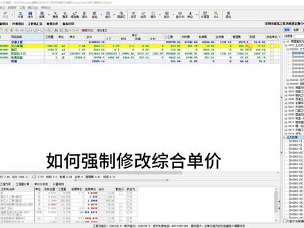 需要指定清单单价?强制清单综合单价!#干货分享 #清单计价 #工程 #招投标 #斯维尔