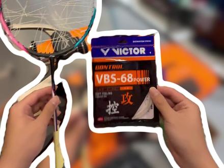 今天给球友的李宁战戟8000拉一条vbs-68p,沉浸式带你们体验一下穿线#羽毛球拍🏸 #羽毛球拍穿线师 #创作者中心 #创作灵感