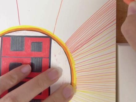 第214幅,愿新年胜旧年,我们共待来年🎆#秀出你的画画作品 #2026你好出色