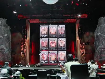 韩版通灵之战,49名命师对着19双脚丫子能算出来什么 #娱乐 #韩剧 #综艺 #解说